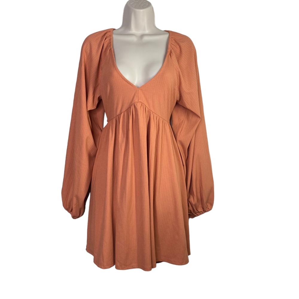 Lovers + Friends | NWT Giorgia Mini Dress in Ginger Size S - Picture 3 of 10